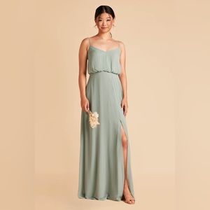 Birdy Grey Gwennie Chiffon Dress in Sage